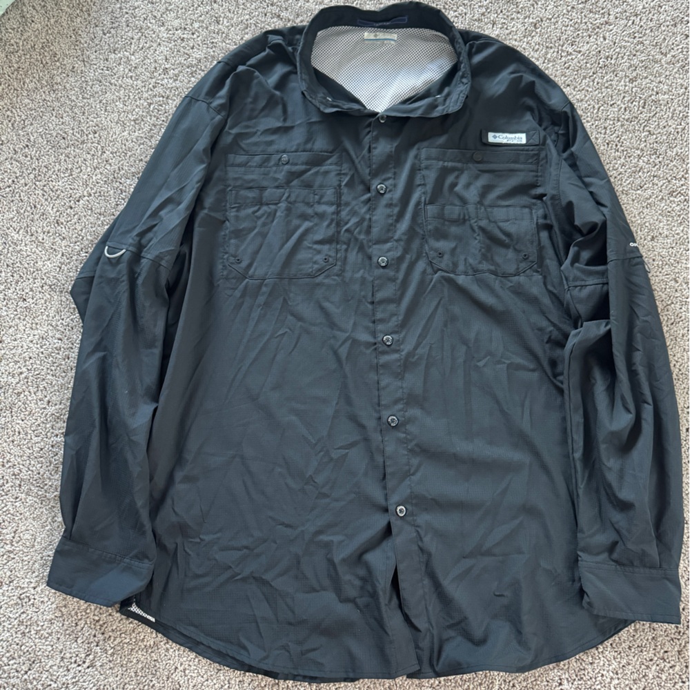 Columbia Navy Blue Jacket with Mesh Lining